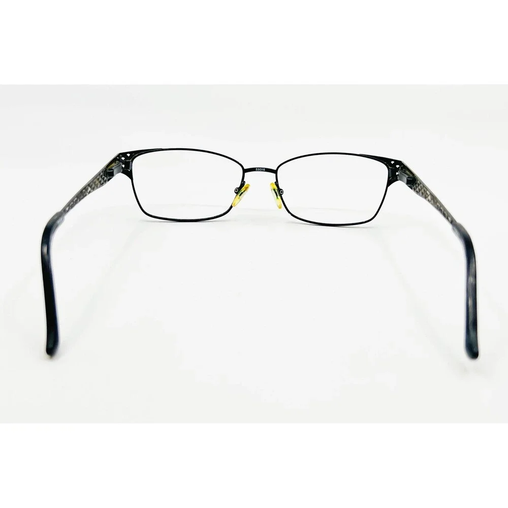 Tura Eyeglass Frames Womens Black R116 Filigree Temple 53-16-135